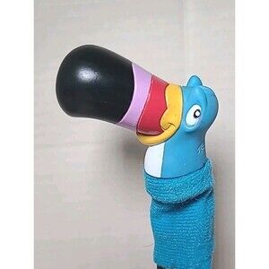Vintage Froot Loops Kellogg's Cereal Toucan Sam Rare Bird Finger Puppet Toy